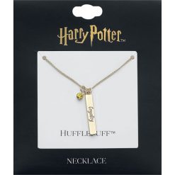 Naszyjniki damskie: Harry Potter Hufflepuff Naszyjnik złoty