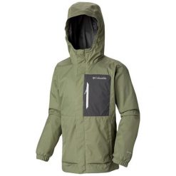 COLUMBIA kurtka chłopięca Splash Smore Jacket 116 zielona. Zielone kurtki chłopięce Columbia, bez wzorów, sportowe, bez kaptura. Za 285,00 zł.