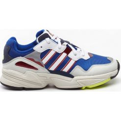 Sneakersy męskie skórzane Adidas Yung 96 DB3564 - biały / niebieski. Niebieskie sneakersy męskie Adidas, bez zapięcia. Za 399,99 zł.