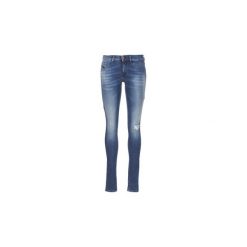 Jeansy slim fit Diesel LIVIER. Niebieskie jeansy damskie relaxed fit Diesel. Za 495,20 zł.
