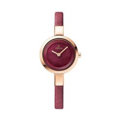 Obaku V129LVQRD - Zostań stałym klientem i kupuj jeszcze taniej. Czerwone zegarki damskie marki Obaku. Za 504,00 zł.