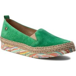 Espadryle MACIEJKA - 02966-09/00-5 Zielony. Zielone tomsy damskie Maciejka, z materiału, na płaskiej podeszwie. W wyprzedaży za 179,00 zł.