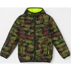 Kurtka chłopięca - Khaki. Brązowe kurtki chłopięce Reserved, bez wzorów, bez kaptura. Za 89,99 zł.