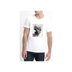 T-shirt : " głowa ". Czarne t-shirty męskie Life is art, xxl, z nadrukiem, klasyczne, z klasycznym kołnierzykiem. Za 120,00 zł.