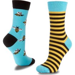 Skarpetki męskie: Skarpety Wysokie Unisex MANY MORNINGS – Bee Bee Kolorowy