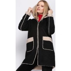 Czarny Płaszcz Support. Czarne płaszcze damskie pastelowe Born2be, na jesień, l. Za 199,99 zł.