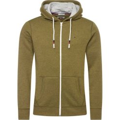 Bluza Tommy Jeans Nos Zipthrough DM0DM08101. Niebieskie bluzy męskie Tommy Jeans, s, bez wzorów, z bawełny, bez kołnierzyka, bez rękawów, bez kaptura. Za 389,00 zł.