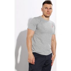 T-Shirt Orlovski R-neck Szara Red. Szare t-shirty męskie Edward Orlovski, l, bez wzorów, z bawełny, eleganckie, z włoskim kołnierzykiem. Za 39,00 zł.
