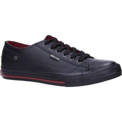 Czarne trampki sznurowane Big Star DD174259. Czarne trampki męskie BIG STAR, bez wzorów, retro, na sznurówki. Za 108,99 zł.