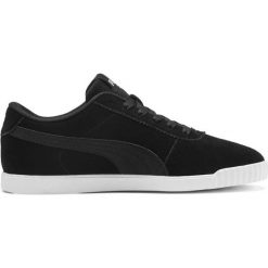 Buty Puma Carina Slim Sd W 370549 01 czarne. Czarne buty sportowe damskie Puma, bez wzorów, ze skóry, sportowe. W wyprzedaży za 249,00 zł.