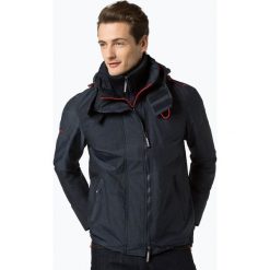 Superdry - Kurtka męska, niebieski. Niebieskie kurtki męskie marki Superdry, xl, z aplikacjami, z kapturem. Za 499,95 zł.