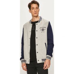 Izod - Bluza. Szare bluzy męskie IZOD, xl, bez wzorów, z bawełny, z kapturem, bez rękawów, bez kaptura. W wyprzedaży za 219,90 zł.