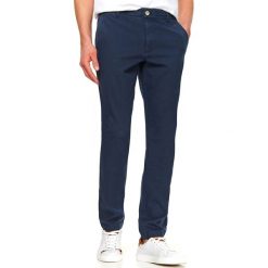 Spodnie długie męskie chino, slim. Spodnie męskie Top Secret, m, w paski, eleganckie, długie. W wyprzedaży za 59,99 zł.
