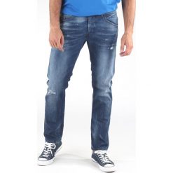 Diesel Belther Dżinsy Niebieski. Niebieskie jeansy męskie Diesel. Za 843,95 zł.