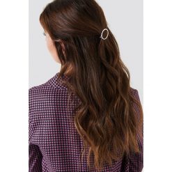 Ozdoby do włosów: NA-KD Accessories Owalna spinka do włosów – Silver