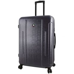 Mia Toro walizka podróżna M1239/3-L, czarna. Czarne walizki Mia Toro, bez wzorów, eleganckie. Za 559,00 zł.
