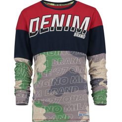 Koszulka "Junius" ze wzorem. T-shirty chłopięce Vingino, z nadrukiem, z bawełny, z długim rękawem. W wyprzedaży za 82,95 zł.
