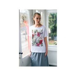 T-shirty damskie: KWIATY t-shirt oversize