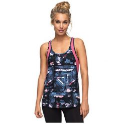 Roxy Damska Koszulka Sportowa Bet Ry Tk Anthracite Blur Pain erjkt03296-kvj6 (Rozmiar L). Różowe topy sportowe damskie marki Roxy, l. W wyprzedaży za 91,00 zł.