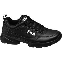 Sneakersy damskie Fila czarne. Czarne sneakersy damskie Fila, z gumy. Za 159,90 zł.
