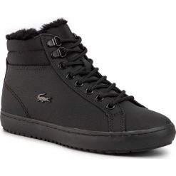 Sneakersy LACOSTE - Straight Set Thermo 4191 Cfa 7-38CFA000502H Blk/Blk. Czarne półbuty damskie Lacoste, ze skóry. W wyprzedaży za 399,00 zł.