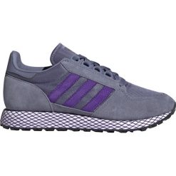 Adidas Originals Forest Grove Tenisówki Fioletowy. Fioletowe trampki i tenisówki damskie adidas Originals, bez wzorów, ze skóry, bez zapięcia. Za 343,95 zł.