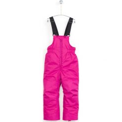 Lemon Explore - Spodnie dziecięce snowboardowe 86-116 cm. Czerwone spodnie dziewczęce marki LEMON explore, m, bez wzorów, z poliesteru, z podwyższonym stanem, snowboardowy. W wyprzedaży za 69,90 zł.