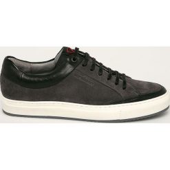 Strellson - Buty. Szare buty sportowe męskie Strellson, ze skóry, na sznurówki. W wyprzedaży za 399,90 zł.