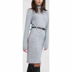 Szara Spódnica Work It Now. Szare spódniczki other, l, midi. Za 69,99 zł.