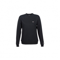 Bluzy Tommy Jeans TJW TOMMY CLASSICS SWEATSHIRT. Czarne bluzy damskie Tommy Jeans, l, z jeansu. Za 349,00 zł.