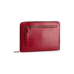 ACCCESSORIES 1W1-031-AW19. Czerwone etui damskie ACCCESSORIES, ze skóry ekologicznej. Za 89,99 zł.