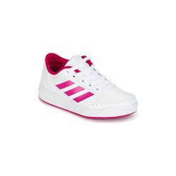 Buty Dziecko adidas ALTASPORT K. Białe trampki dziewczęce Adidas, bez wzorów, bez zapięcia. Za 119,20 zł.
