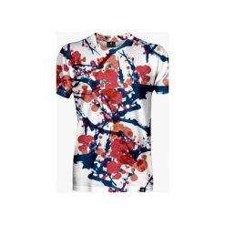 Modern Sakura men's t-shirt. Szare t-shirty męskie marki Mars from venus, s, bez wzorów, bez kołnierzyka. Za 101,40 zł.