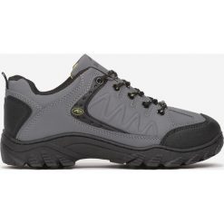 Ciemnoszare Buty Sportowe Narinore. Szare buty sportowe męskie Born2be, bez zapięcia. Za 79,99 zł.