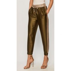 Only - Spodnie. Zielone spodnie damskie ONLY, s, z aplikacjami, z wiskozy. Za 169,90 zł.