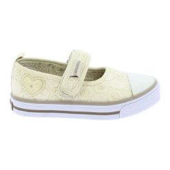 Canguro Dziewczęce Baleriny 30 Biały. Białe baleriny dziewczęce Canguro, z aplikacjami, z koronki, eleganckie, bez obcasa. Za 69,00 zł.