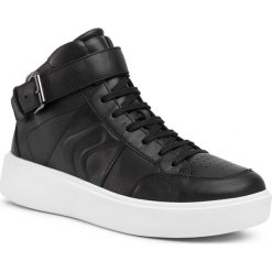 Sneakersy GEOX - U Ottaya C U927BC 00085 C9997 Black. Czarne sneakersy męskie Geox, na co dzień, bez wzorów, ze skóry, eleganckie, bez zapięcia. W wyprzedaży za 259,00 zł.