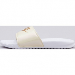 KLAPKI WMNS BENASSI JDI PRINT 618919-112. Szare klapki damskie Nike. Za 89,99 zł.