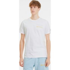 Puma Athletics Advanced Koszulka Biały. Białe podkoszulki męskie Puma, s, z nadrukiem, z bawełny, z krótkim rękawem. Za 111,95 zł.
