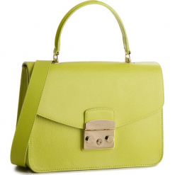 Torebka FURLA - Metropolis 962604 B BLE8 Ranuncolo e. Zielone torebki klasyczne damskie Furla, ze skóry. W wyprzedaży za 1029,00 zł.