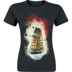 Doctor Who Dalek - You Will Obey Koszulka damska czarny. Czarne t-shirty damskie marki Doctor Who, s, z nadrukiem, z okrągłym kołnierzem. Za 79,90 zł.