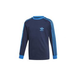 T-shirty z długim rękawem Dziecko adidas Koszulka 3-Stripes. Niebieskie t-shirty chłopięce Adidas, bez wzorów, z długim rękawem. Za 99,95 zł.