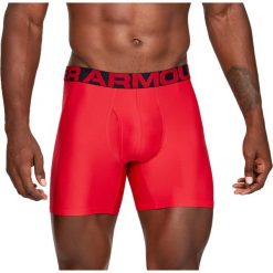 Under Armour Tech 6in 2Pack Boxer 1327415-600. Czerwone bokserki męskie z elastanu. W wyprzedaży za 119,99 zł.