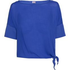 T-shirt DEHA DANCE. Niebieskie bluzki dziewczęce Deha, bez wzorów, z dzianiny, bez kołnierzyka, bez rękawów, bez kaptura. W wyprzedaży za 84,00 zł.