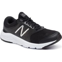 Buty NEW BALANCE - M411LB1 Czarny. Czarne buty sportowe męskie New Balance, ze skóry ekologicznej, bez zapięcia, do biegania. Za 249,00 zł.