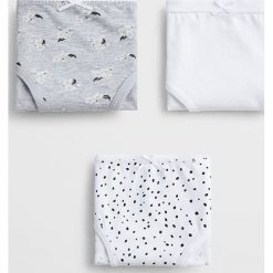 Mango Kids - Figi dziecięce Maria (3-pack). Szare majtki dziewczęce Mango Kids, z elastanu. Za 59,99 zł.