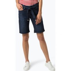 Street One - Damskie krótkie spodenki jeansowe – Jane, niebieski. Niebieskie szorty damskie Street One, bez wzorów, z jeansu, street. Za 169,95 zł.