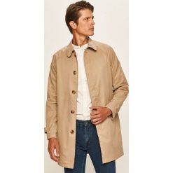 Only & Sons - Płaszcz. Niebieskie płaszcze męskie Only & Sons, s, bez wzorów, z tkaniny, bez kaptura. W wyprzedaży za 349,90 zł.