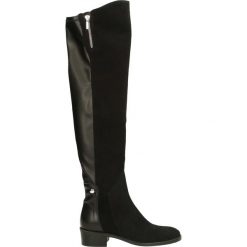 Kozaki - L901 CAM NERO. Czarne buty zimowe damskie Venezia, ze skóry. Za 449,00 zł.