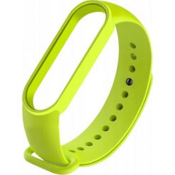 Pasek zamienny limonka - Xiaomi Mi Band 5. Paski męskie Xiaomi, w paski. Za 17,90 zł.